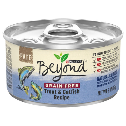 Purina Beyond Cat Pate Trout & Catfish - 3 OZ 12 Pack