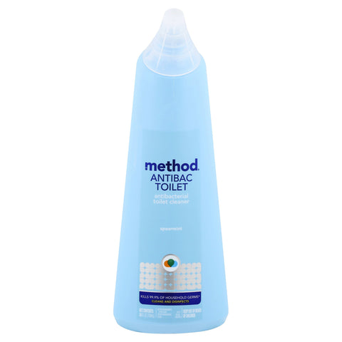 Method Cleaner Toilet Antibacterial Spearmint - 24 FZ 6 Pack