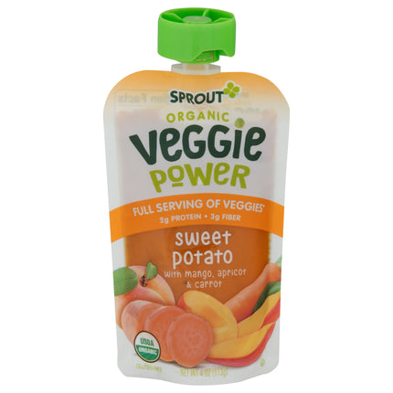 Sprout Sweet Potato With Mango, Apricot & Carrot - 4 OZ 12 Pack
