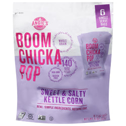 Angie's Boom Chicka Pop Sweet & Salty Kettle Corn - 6 OZ 4 Pack