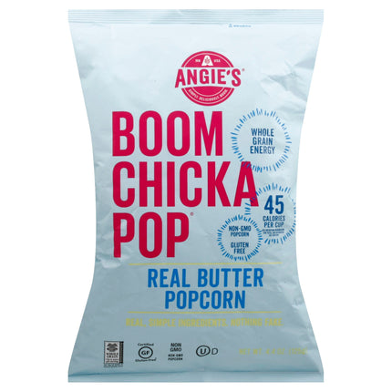 Angie's Boom Chicka Pop Real Butter Popcorn - 4.4 OZ 12 Pack