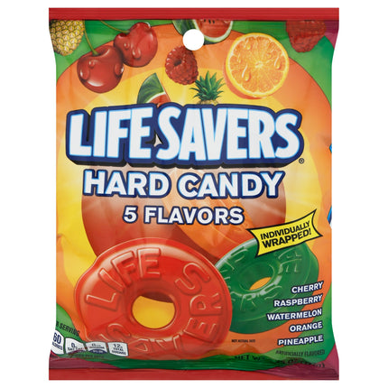 Lifesavers Hard Candy 5 Flavor - 6.25 OZ 12 Pack