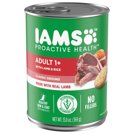 Iams Proactive With Lamb & Rice - 13 OZ 12 Pack