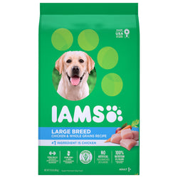 Iams Large Breed Chicken & Whole Grains - 15 Lb