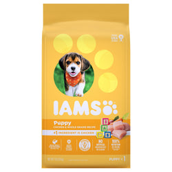 Iams Puppy Chicken & Whole Grains - 7 LB 4 Pack