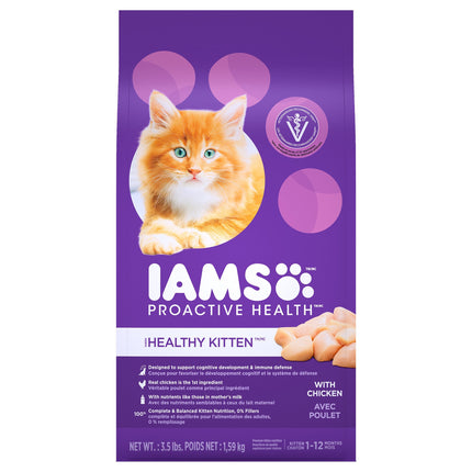 Iams Healthy Kitten - 3.5 LB 4 Pack