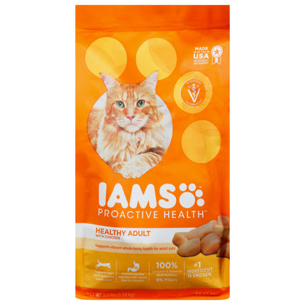 Iams Proactive Health Healthy Adult With Chicken - 3.5 LB 4 Pack