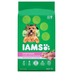 Iams Small Breed Chicken & Whole Grains - 7 LB 4 Pack