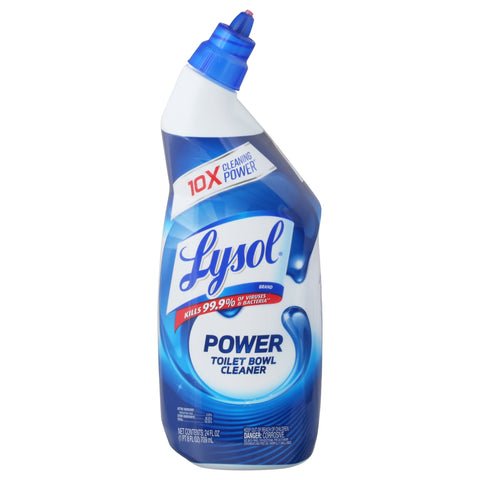 Lysol Power Toilet Bowl Cleaner - 24 FZ 9 Pack