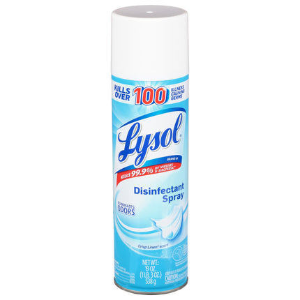 Lysol Disinfectant Spray Crisp Linen - 19 OZ 12 Pack
