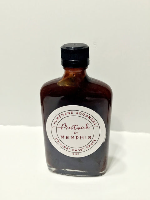 ASE Catering Prestwick by Memphis Honey Rum BBQ Sauce - 8 OZ 24 Pack