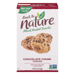 Back To Nature Chocolate Chunk Cookie - 9.5 OZ 6 Pack