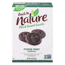 Back To Nature Fudge Mint Cookies - 6.4 OZ 6 Pack