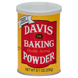 Davis Powder Baking Double Acting - 8.1 OZ 12 Pack