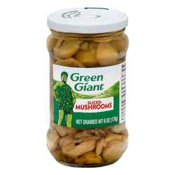 Green Giant Mushrooms Sliced - 6 OZ 12 Pack