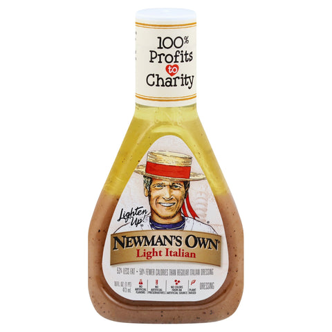 Newman's Own Dressing Light Italian Dressing - 16 FZ 6 Pack