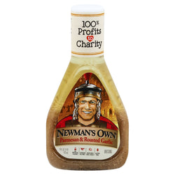 Newman's Own Dressing Roasted Garlic Dressing - 16 FZ 6 Pack