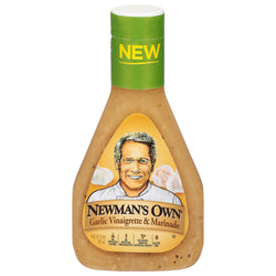 Newman's Own Garlic Vinaigrette & Marinade - 16 OZ 6 Pack