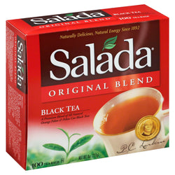 Salada Tea Bags Assorted - 100 CT 12 Pack