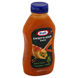 Kraft Sauce BBQ Sweet & Sour - 12 FZ 12 Pack