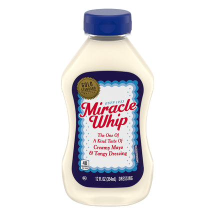 Kraft Spread Miracle Whip Squeeze - 12 FZ 12 Pack