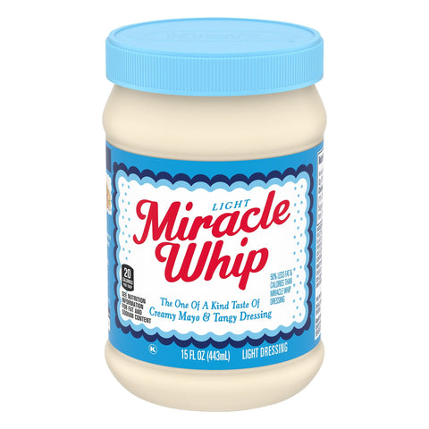 Kraft Spread Miracle Whip Light - 15 FZ 12 Pack