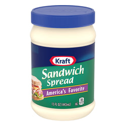 Kraft Sandwich Spread - 15 FZ 12 Pack