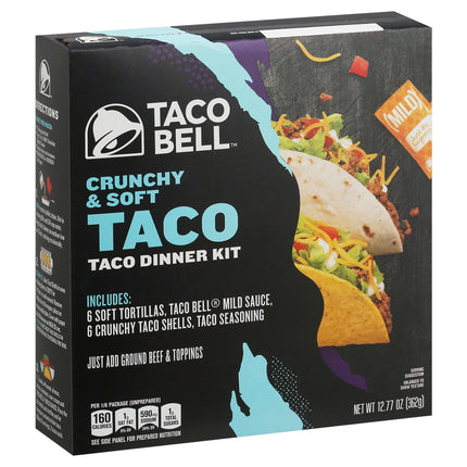 Taco Bell Dinner Kit - 12.77 OZ 10 Pack