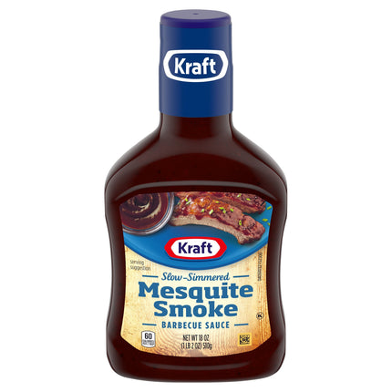 Kraft Mesquite Smoke BBQ Sauce - 18 OZ 12 Pack