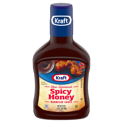Kraft Spicy Honey BBQ Sauce - 18 OZ 12 Pack