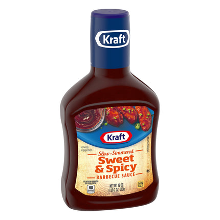 Kraft Sweet & Spicy BBQ Sauce - 18 OZ 12 Pack