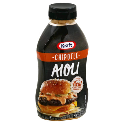 Kraft Chipotle Aioli - 12 FZ 8 Pack