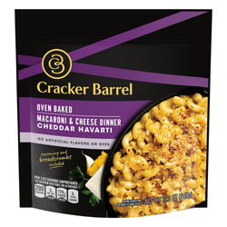 Cracker Barrel Oven Baked Macaroni & Cheese Cheddar Havarti - 12.3 OZ 5 Pack