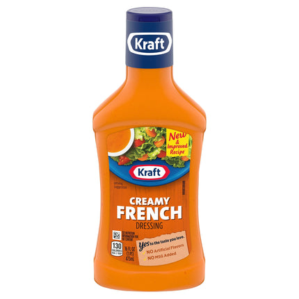 Kraft Creamy French Dressing - 16 FZ 6 Pack