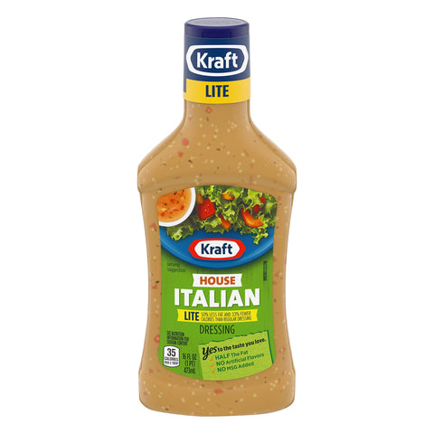 Kraft Light Italian Dressing - 16 FZ 6 Pack