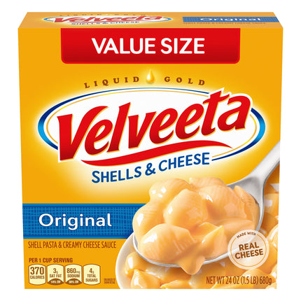 Kraft Velveeta Pasta Family Size - 24 OZ 9 Pack