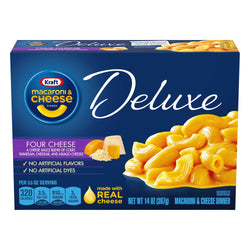 Kraft Macaroni & Cheese 4 Cheese - 14 OZ 12 Pack