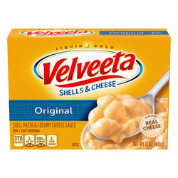 Kraft Velveeta Pasta Shells & Cheese - 12 OZ 24 Pack