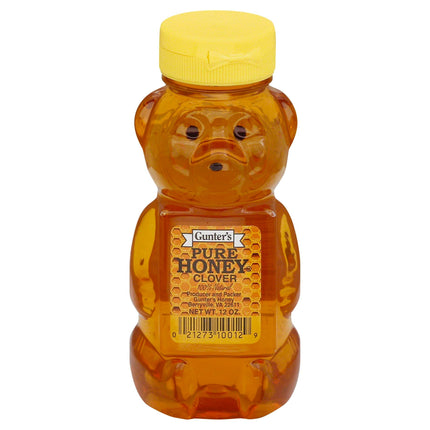 Gunter's Clover Honey Bear - 12 OZ 12 Pack
