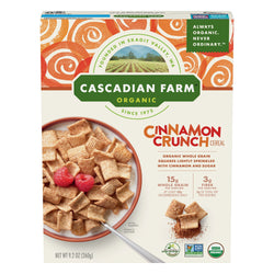 Cascadian Farm Organic Cinnamon Crunch Cereal - 9.2 OZ 10 Pack