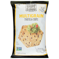 Food Should Taste Good Gluten Free Multigrain Tortilla Chip - 5.5 OZ 12 Pack