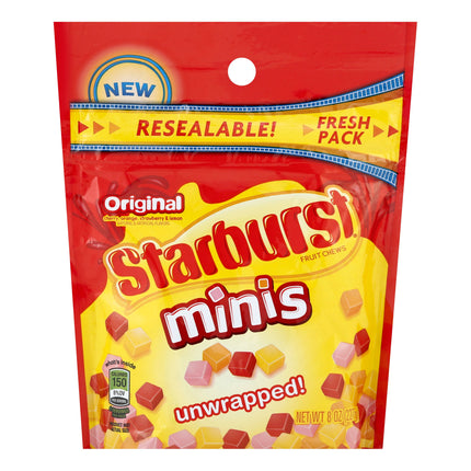 Starburst Mini Fruit Chews Original Grab N Go Size - 8 OZ 8 Pack