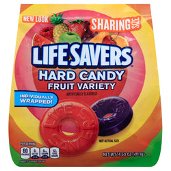 Lifesavers Hard Candy Fruit Variety Sharing Size - 14.5 OZ 6 Pack