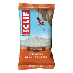 Clif Crunchy Peanut Butter Energy Bars - 2.4 OZ 12 Pack