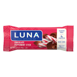 Luna Chocolate Peppermint Stick Nutrition Bars - 1.69 OZ 15 Pack
