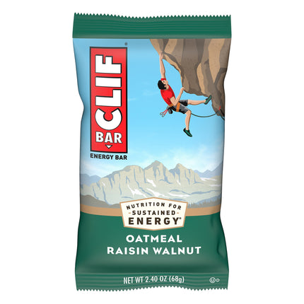 Clif Oatmeal Raisin Walnut Energy Bars - 2.4 OZ 12 Pack