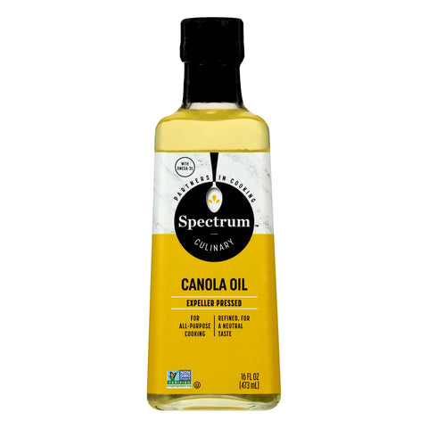 Spectrum High Heat Canola Oil - 16 FZ 12 Pack