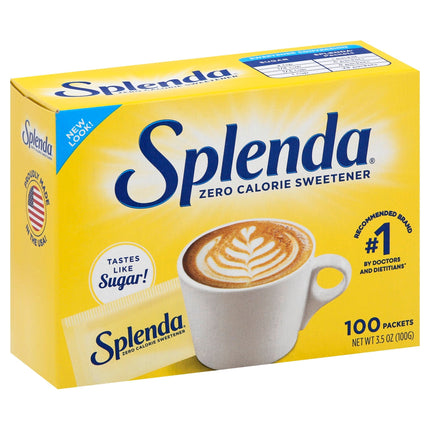 Splenda Artificial Sweetener Packets - 3.5 OZ 12 Pack