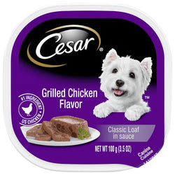 Cesar Dog Food Can Grilled Chicken - 3.5 OZ 24 Pack
