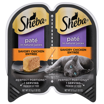 Sheba Perfect Portions Chicken Cat Food - 2.6 OZ 24 Pack